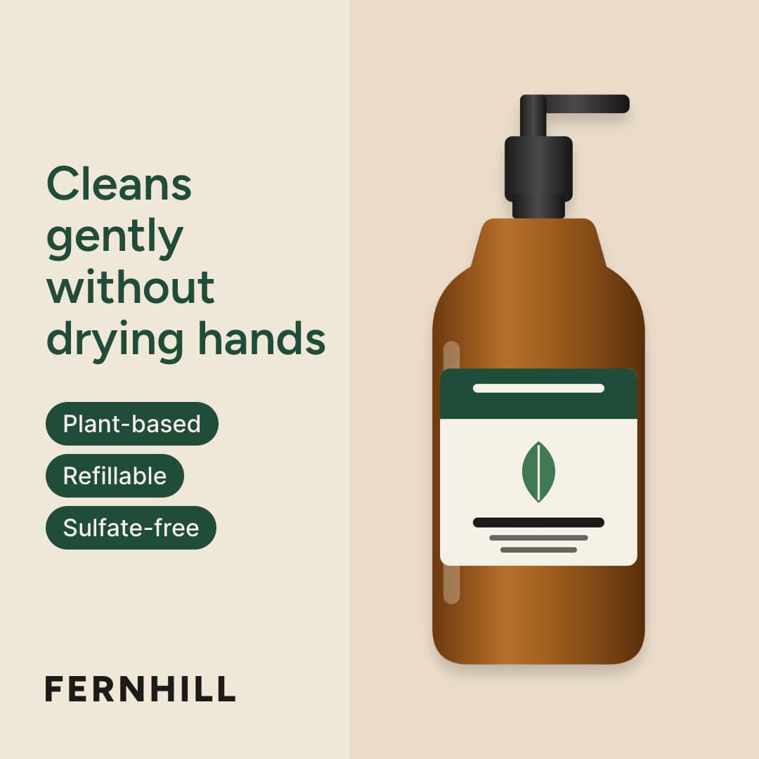 The same ad with green headlines and a larger product